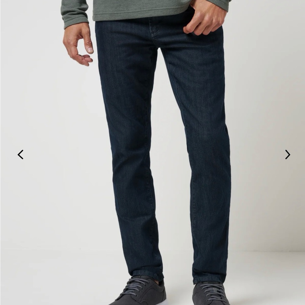 Travis Mathew Men's Navy Slim Jeans
